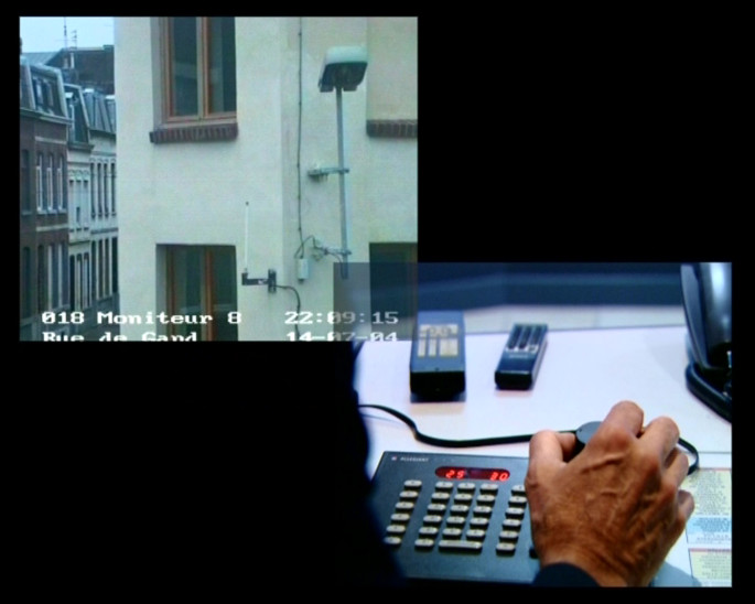 하룬 파로키, 《카운터-뮤직》, 2004, 2채널 비디오, 컬러, 사운드, 25분